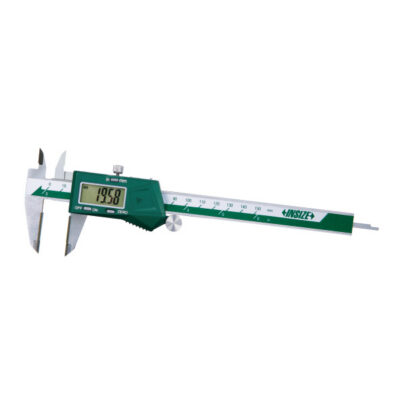 DIGITAL CALIPER WITH CARBIDE TIPPED JAWS, 0-12"/0-300mm