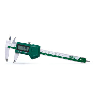 IP67 WATERPROOF DIGITAL CALIPER, 0-6"/0-150mm, with round depth bar