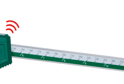 WIRELESS  ELECTRONIC DEPTH GAGES WITH MOUNTING HOLES FOR EXTENSION BASE, 0-150mm/0-6"