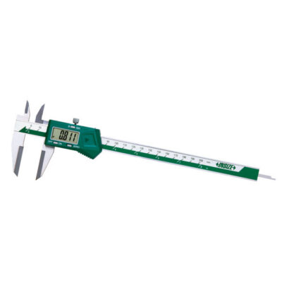 DIGITAL CALIPER WITH KNIFE EDGE LOWER JAWS, 0-8"/0-200mm