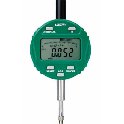 ELECTRONIC INDICATOR FOR BORE GAGES, resolution 0.002mm/0.0001", 12.7mm/0.5", flat back