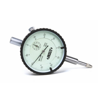 DIAL INDICATOR, 10mm, flat back
