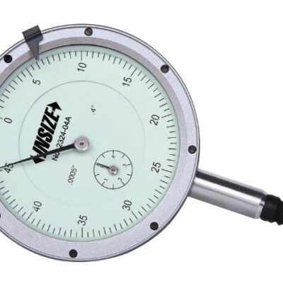 WATERPROOF DIAL INDICATOR, 0.4"X.0005", flat back