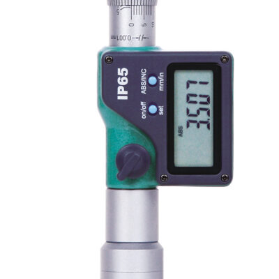 DIGITAL TWO POINTS INTERNAL MICROMETER, .12-.16"/3-4mm
