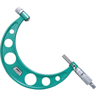 OUTSIDE MICROMETER WITH INTERCHANGEABLE ANVILS, 100-200mm, graduation 0.01mm