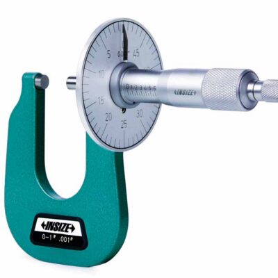 SHEET METAL MICROMETER, 0-1", type A