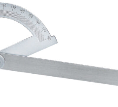 PROTRACTOR, 3.1x4.7", 0-180°