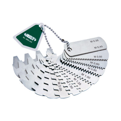 GEAR TOOTH PITCH GAGE, Range 6-80, Pressure angle 20°