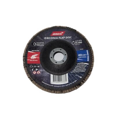 Flap Disc 6" (152x22)mm 40G Zirconia