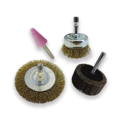 Kit Drill Accessory 4pce 1/4" Hex Spindle
