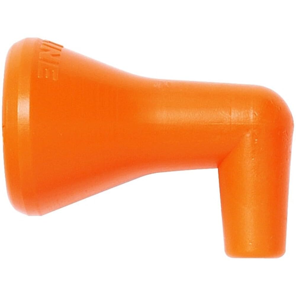 Loc-Line Coolant Hose Component, Acetal Copolymer, 90 Degree Nozzle, 1/8" Diameter, 1/4" Hose ID (Pack of 4)