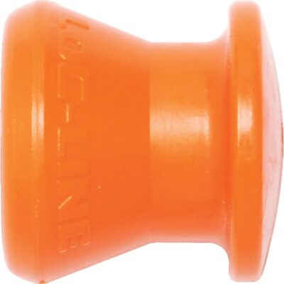 Loc-Line Coolant Hose Component, Acetal Copolymer, End Cap, 1/4" Hose ID (Pack of 4)