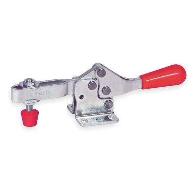 De-Sta-Co 217-U Horizontal Handle Hold Down Action Clamp with U-Shaped Bar and Flanged Base