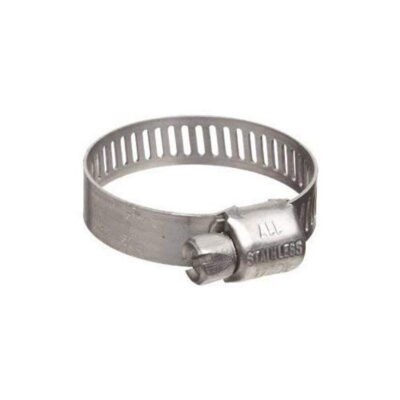 Precision Brand M20S Micro Seal, Miniature All Stainless Worm Gear Hose Clamp, 7/8" - 1-3/4" (Pack of 10)