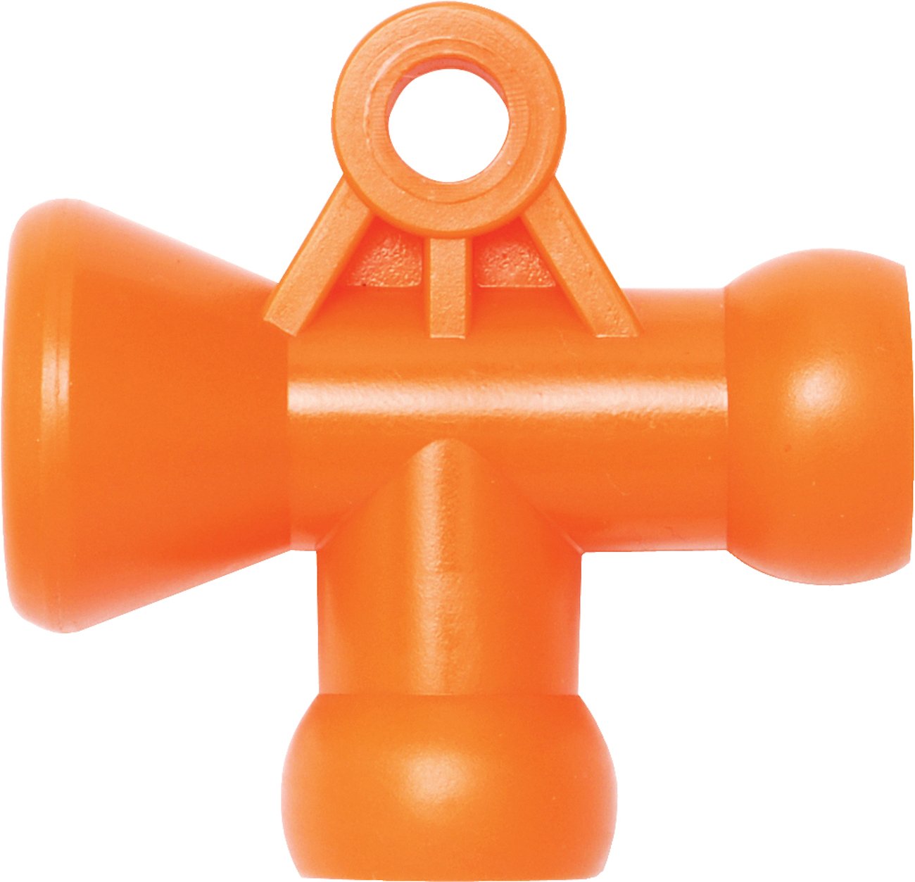 Loc-Line Coolant Hose Component, Acetal Copolymer, Tee, 1/4" Hose ID (Pack of 20)