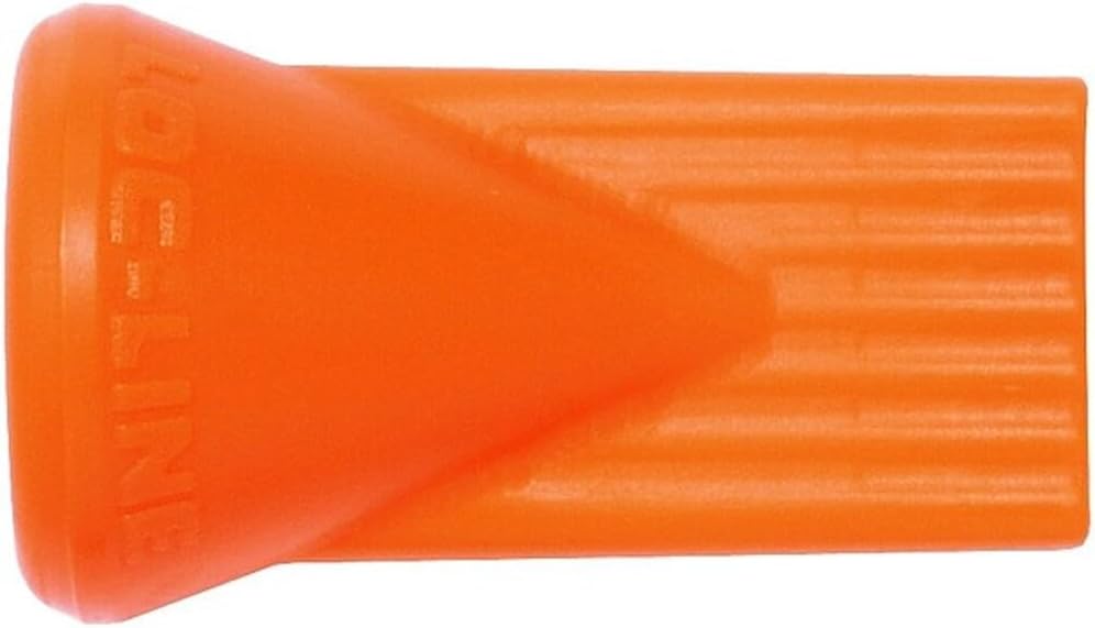 Loc-Line Coolant Hose Component, Acetal Copolymer, Flat 7 Hole Nozzle, 0.040" Hole diameter, 1/4" Hose ID (Pack of 20)