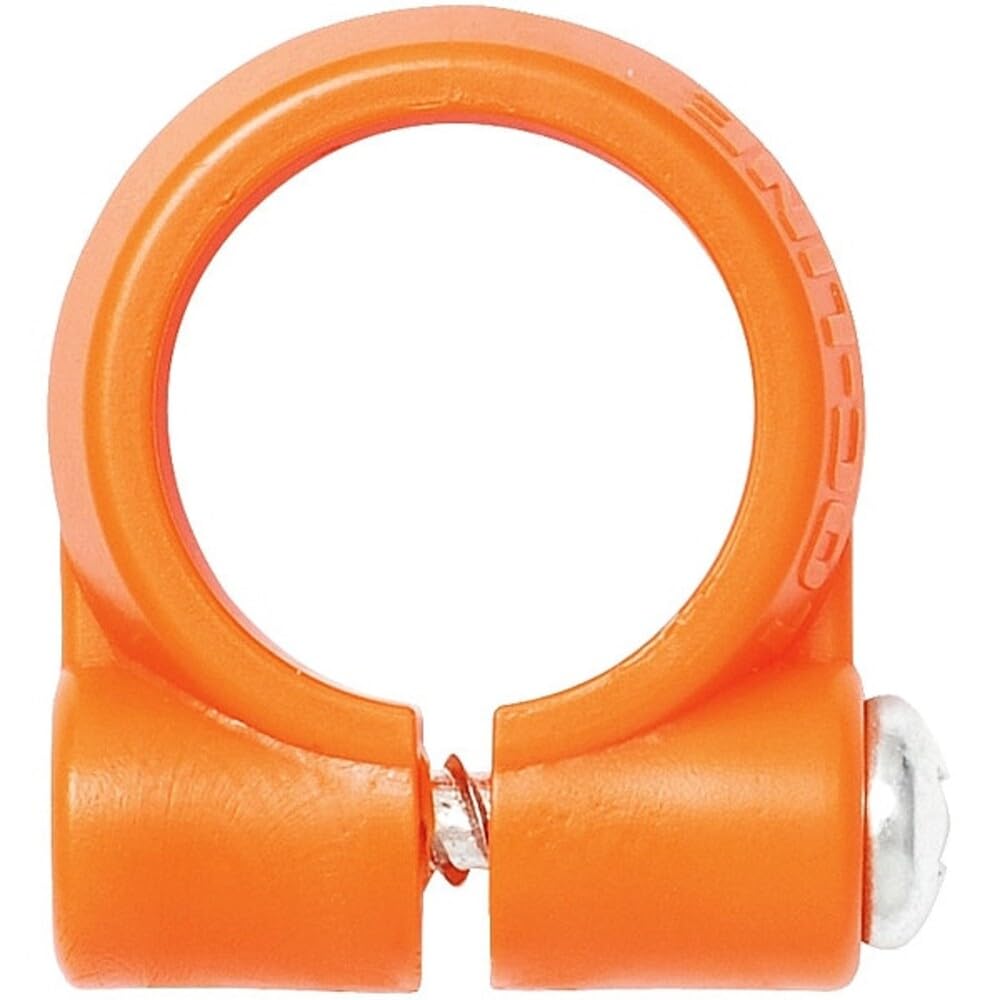 Loc-Line Coolant Hose Component, Acetal Copolymer, Element Clamp with Screws, 1/4" Hose ID (Pack of 20)