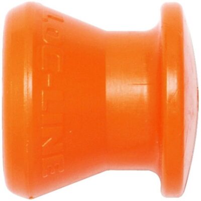 Loc-Line Coolant Hose Component, Acetal Copolymer, End Cap, 1/4" Hose ID (Pack of 20)
