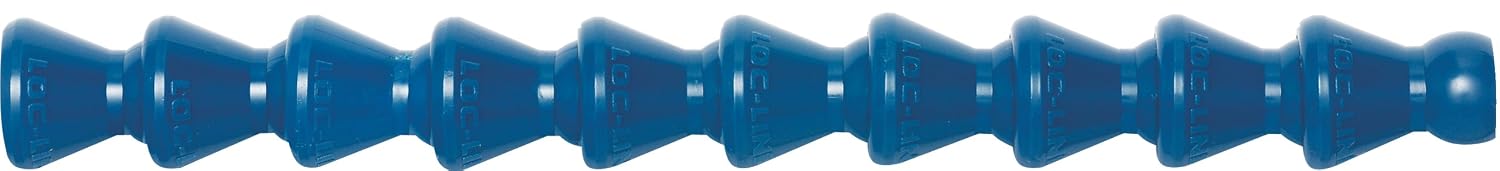 Loc-Line Coolant Hose Component, Acetal Copolymer, 55 Segment, 1/4" Hose ID, 25' Length