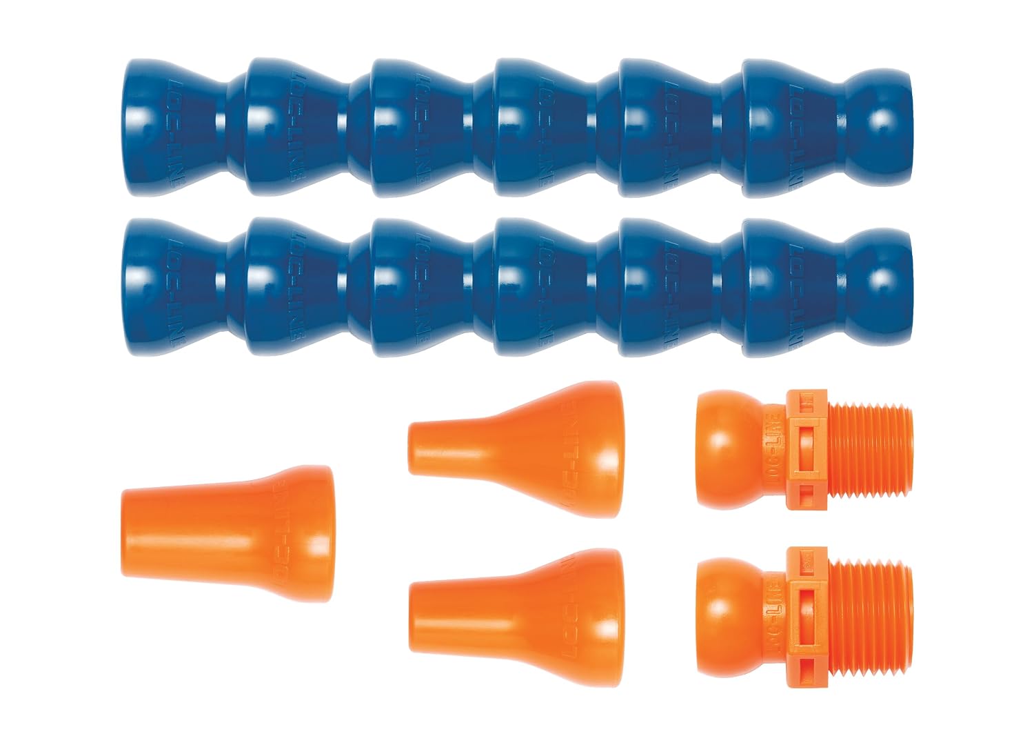 Loc-Line Coolant Hose Assembly Kit, Acetal Copolymer, 7 Piece, 1/2" Coolant Hose ID
