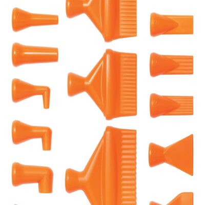 Loc-Line Coolant Hose Component, Acetal Copolymer, 16 Piece Nozzle Rama Set, 1/4" Hose ID