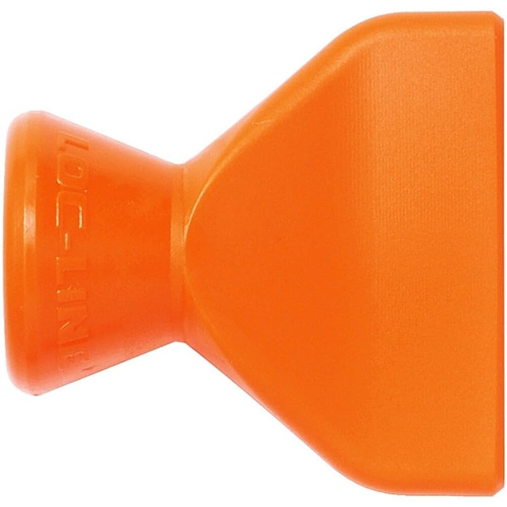 Loc-Line Coolant Hose Component, Acetal Copolymer, Straight Flow Nozzle, 1" Width, 1/4" Hose ID (Pack of 20)