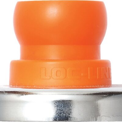 Loc-Line Coolant Hose Component, Acetal Copolymer, Magnetic Base, 1/2" Hose ID, 60# Holding Force