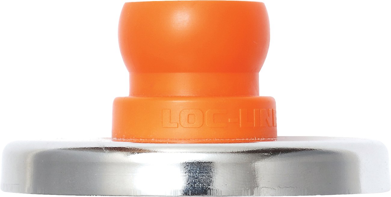 Loc-Line Coolant Hose Component, Acetal Copolymer, Magnetic Base, 1/2" Hose ID, 60# Holding Force