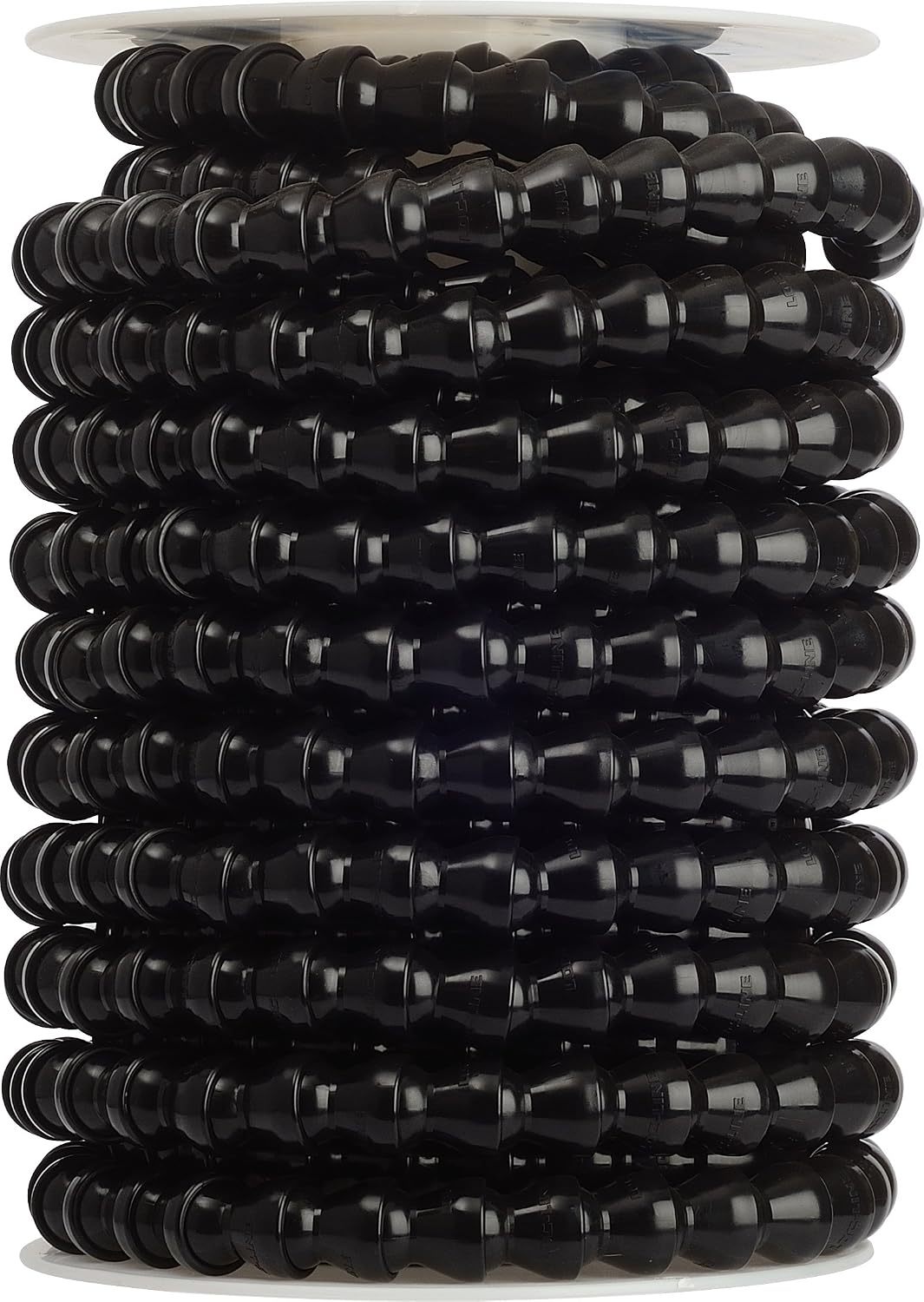 Loc-Line 59861-BLK Black Acetal Copolymer Hose, 50' Coil, 1/2" Hose ID