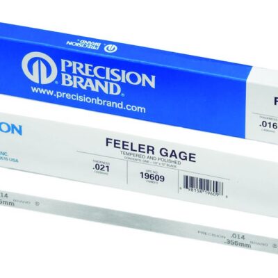 Precision Brand High Carbon Steel Feeler Gauge, 0.0060 Thickness (in.), 12 Blade Length (in.)