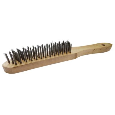 Brush Hand 4R Wood Short Handle