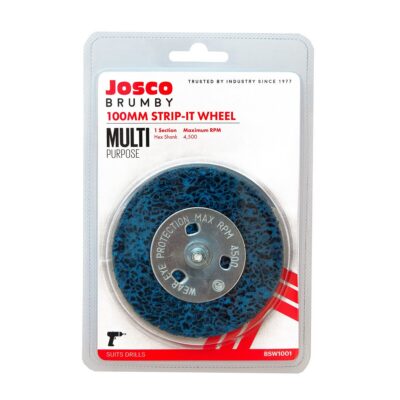 Strip It Wheel 4" (100x15)mm 1/4" Hex Spindle