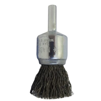 Brush Cup CR HS 3/4" (19mm) 1/4" Spindle .014"