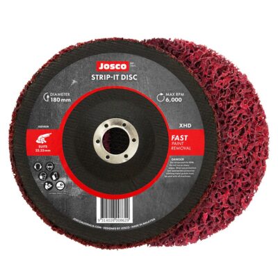 Strip it Disc 7" (180 x 22.23)mm Red