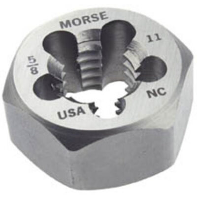 Morse Cutting Tools 126 1-1/2"-12 CBN HEX DIE
