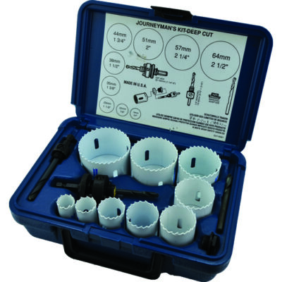 Morse Cutting Tools 413 DELUXE HOLE SAW KIT